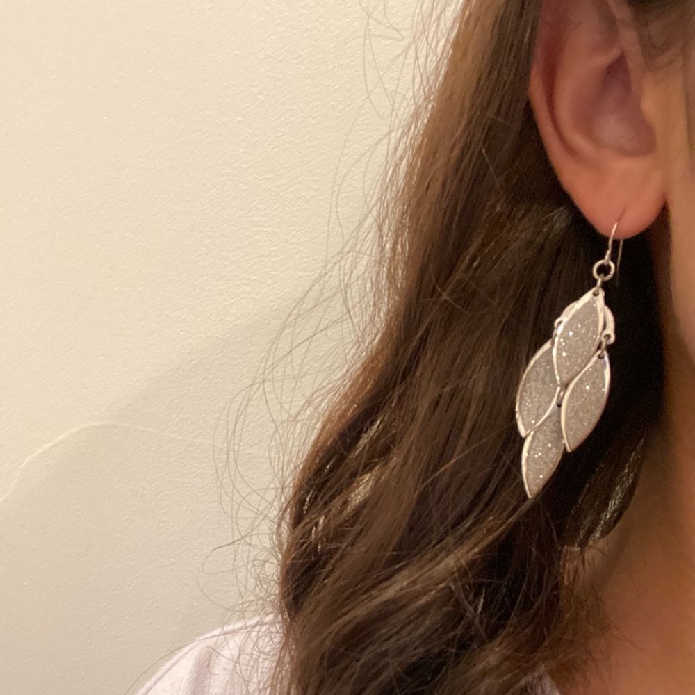 Elegant sparkly earrings